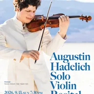 아우구스틴 하델리히 무반주 바이올린 리사이틀 포스터