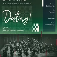 제4회 나무오케스트라 정기연주회: Destiny! 포스터